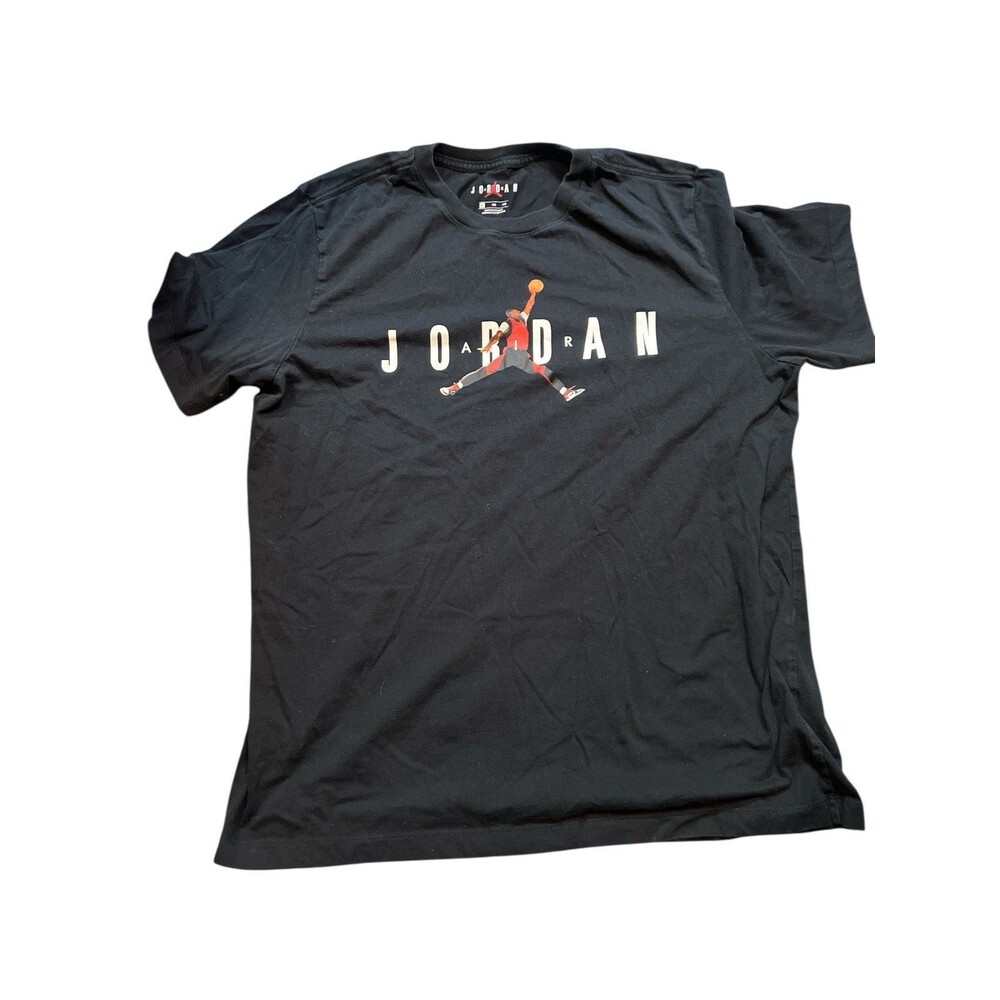 Nike Air Jordan Jumpman Black Toe 1985 T-Shirt BQ6736-010 Sz XL